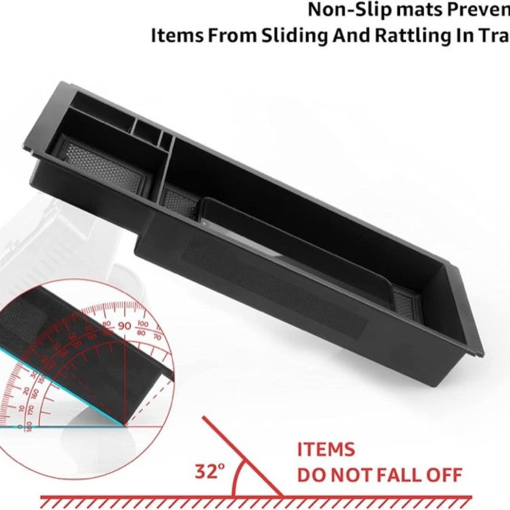Center Console Organizer Fits for 2021 2022 Ford F150 Console Tray - Picture 6 of 9